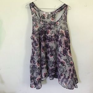 Tramp Tee Back Long Tank